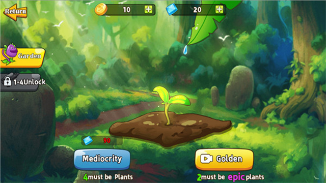 植物射击守卫战(Plants Shooter)截图1
