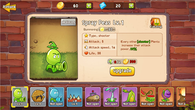 植物射击守卫战(Plants Shooter)截图2