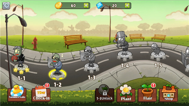 植物射击守卫战(Plants Shooter)截图4
