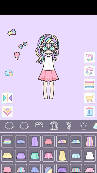 粉彩女孩汉化版全服装解锁截图2