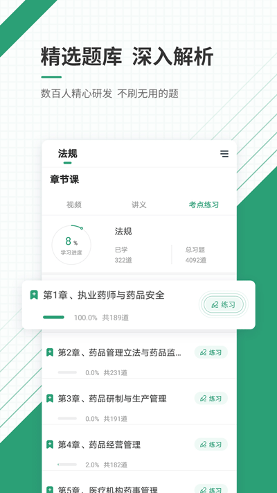 执业药师准题库app截图3