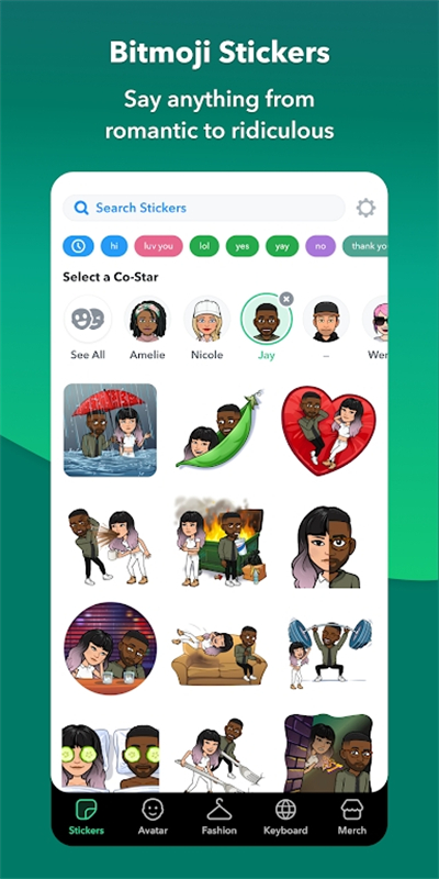 Bitmoji软件截图2