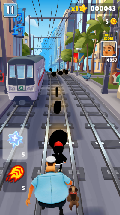 地铁跑酷黑色金币版截图5