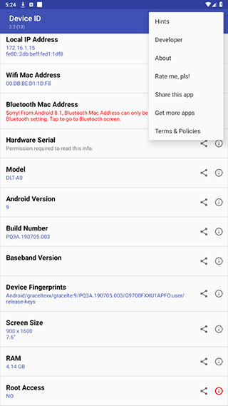 device id截图4