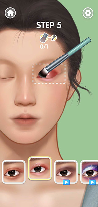 美容院化妆师游戏免广告版截图1