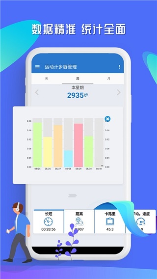 运动走路计步器截图2