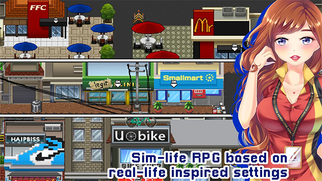 爱情和生活模拟RPG手机版截图1
