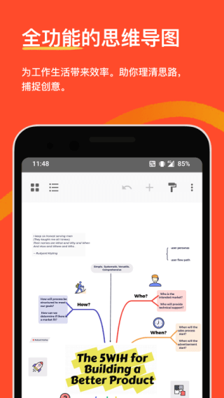 Xmind思维导图app2025最新版截图1