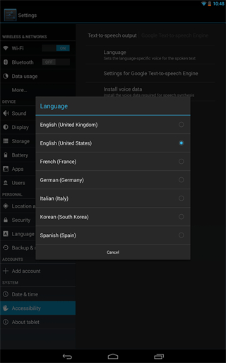 google文字转语音引擎最新版截图1