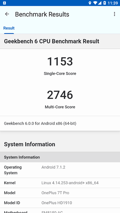 Geekbench 6跑分软件截图4